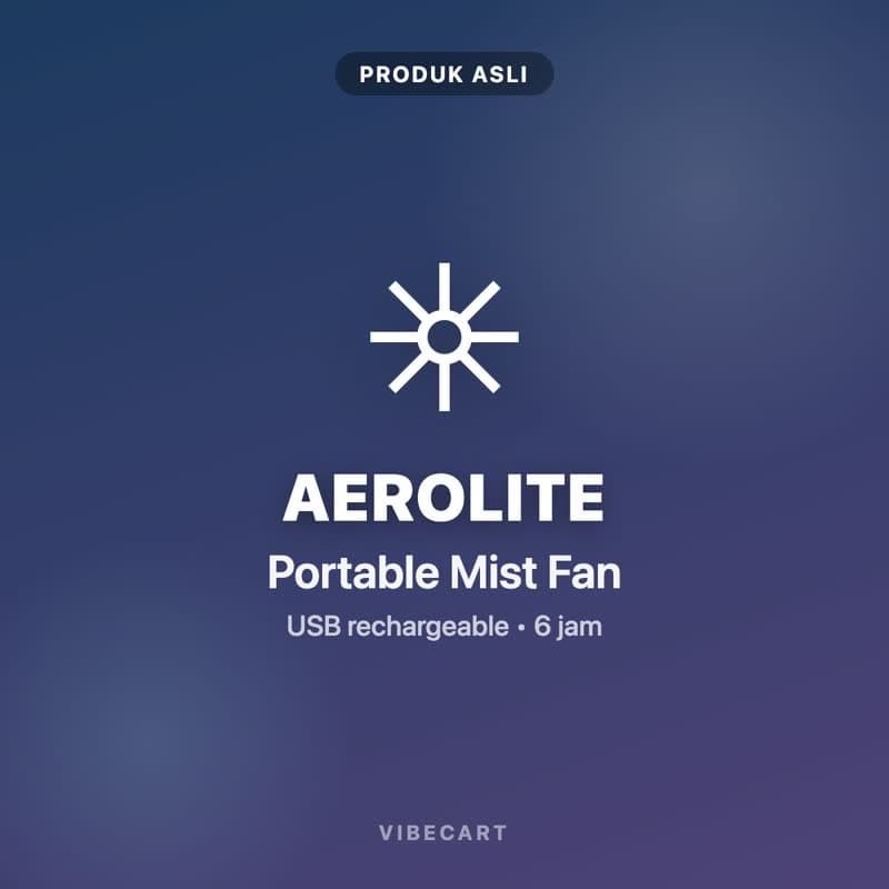 Aerolite Mist Portable Fan