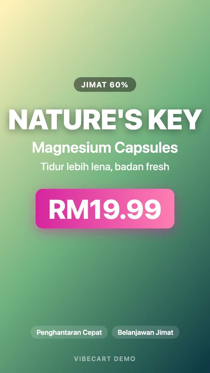 X boleh tidur lena? Try magnesium ni, memang best ๐ค